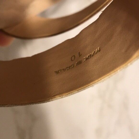 Loeffler Randall Paz two-band flat sandals size 10 ladies - Picture 10 of 10